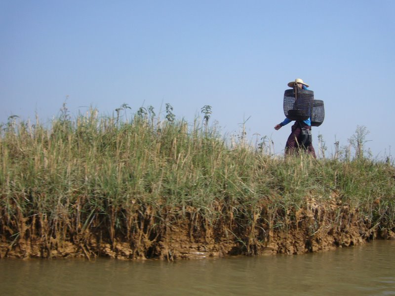 Travel - Myanmar - Inle Lake - First Boat Trip - Canals and floating villages
